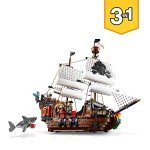 Gothic Pirate Ship LEGO Set for Ages 9+