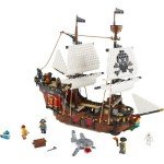Gothic Pirate Ship LEGO Set for Ages 9+