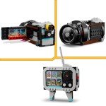 Gothic Retro Camera LEGO Set for Creative Kids