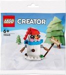 LEGO Gothic Snowman Figure Set