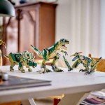 Gothic Dinosaur LEGO Set: T. rex, Triceratops, Pterodactyl