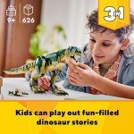 Gothic Dinosaur LEGO Set: T. rex, Triceratops, Pterodactyl