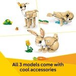 Cute Bunny LEGO Set for Creative Kids