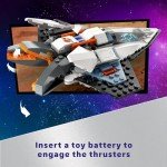 Gothic LEGO Spaceship Set with Astronaut Figure