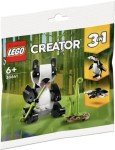 Gothic LEGO Panda Bear Collectible Polybag