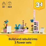Gothic LEGO 3in1 Typewriter & Flowerpot Set