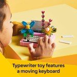 Gothic LEGO 3in1 Typewriter & Flowerpot Set