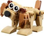Gothic LEGO 3-in-1 Creatures: Dog, Bear, Squirrel