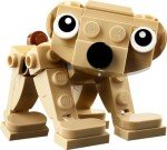 Gothic LEGO 3-in-1 Creatures: Dog, Bear, Squirrel