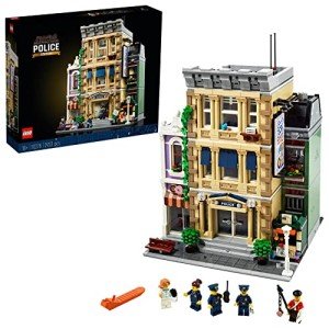 Gothic LEGO Police Station Building Set for Adults