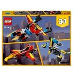 Gothic LEGO 3in1 Robot, Dragon, Jet Set
