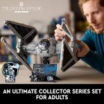 Gothic TIE Interceptor Starfighter Building Set