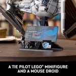 Gothic TIE Interceptor Starfighter Building Set
