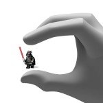 Darth Vader Minifigure with Lightsaber and Cape