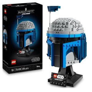 Jango Fett LEGO Helmet Kit for Star Wars Fans