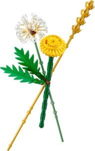 LEGO Gothic Field Flowers Building Set - 77 Pieces