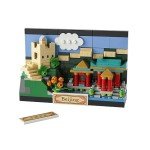 Beijing Postcard 3D Diorama LEGO Set 276 Pieces