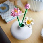 Gothic LEGO Flower Bundle: Lotus & Cherry Blossoms