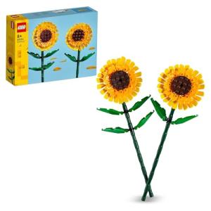 Gothic Sunflower LEGO Set - Floral Decor Gift