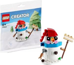 LEGO Gothic Snowman Figure Set