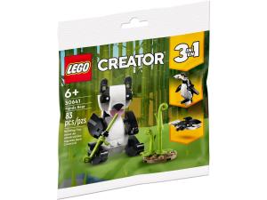 Gothic LEGO Panda Bear Collectible Polybag