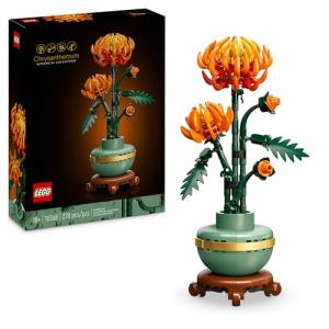 Gothic LEGO Chrysanthemum Flower Building Set