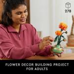 Gothic LEGO Chrysanthemum Flower Building Set