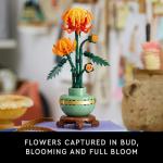 Gothic LEGO Chrysanthemum Flower Building Set