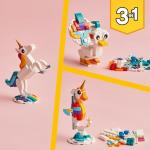 3in1 Magical Unicorn LEGO Set for Kids