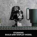 Dark Vader Lego Helmet Building Kit for Fans