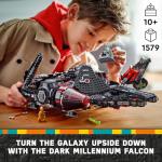 Gothic Star Wars Dark Millennium Falcon LEGO Set