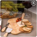 Original Stormtrooper Cheeseboard Set with 3 Cheese Knives