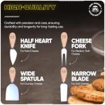 Original Stormtrooper Cheeseboard Set with 3 Cheese Knives