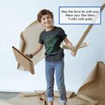 Kids Star Wars Wireframe Stormtrooper Helmet T-Shirt, 4-13 Years