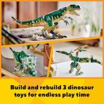 Gothic Dinosaur LEGO Set: T. rex, Triceratops, Pterodactyl