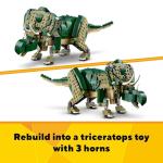 Gothic Dinosaur LEGO Set: T. rex, Triceratops, Pterodactyl