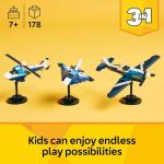 Gothic LEGO Creator 3in1 Aircraft Building Kit