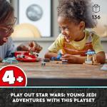 Gothic LEGO® Star Wars™ Crimson Firehawk™ Set