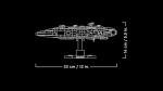 Star Wars Home One Starcruiser LEGO Model Set