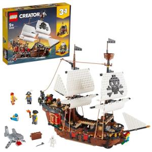 Gothic Pirate Ship LEGO Set for Ages 9+