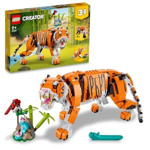 Majestic Tiger 3-in-1 Lego Set for Kids