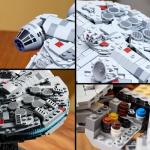 Gothic Star Wars Millennium Falcon Model Set