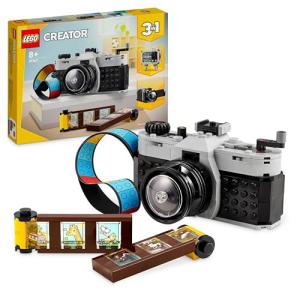 Gothic Retro Camera LEGO Set for Creative Kids