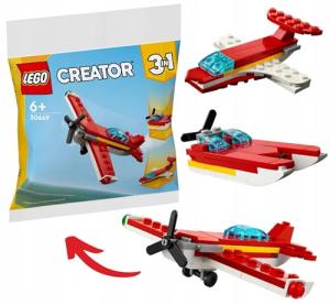 LEGO Creator 3-in-1 Gothic Red Plane