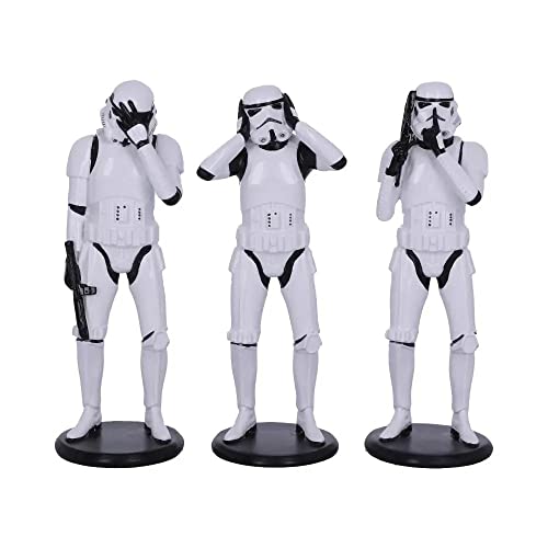 Nemesis Now Wise Sci-Fi Figurines, White, 14cm