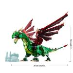 Gothic Dragon, Sea Serpent, and Phoenix LEGO Set