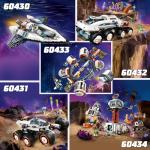 Gothic LEGO Spaceship Set with Astronaut Figure