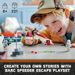 Mandalorian BARC Speeder LEGO Set with Grogu