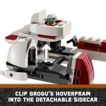 Mandalorian BARC Speeder LEGO Set with Grogu