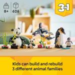 LEGO Creator 3in1 Wild Animals Building Set